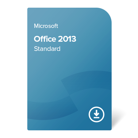 Microsoft Office 2013 Standard OLP NL, 021-10257 certificat electronic