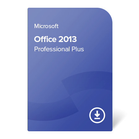 Microsoft Office 2013 Professional Plus, 79P-04749 certificat electronic