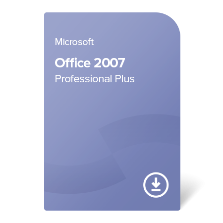 Microsoft Office 2007 Professional Plus, 79P-00378 certificat electronic