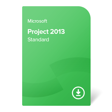 Microsoft Project 2013 Standard (AAA-02067) certificat electronic