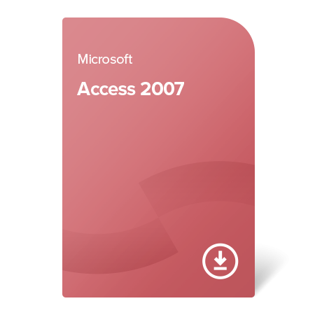 Microsoft Access 2007, 077-03782 certificat electronic