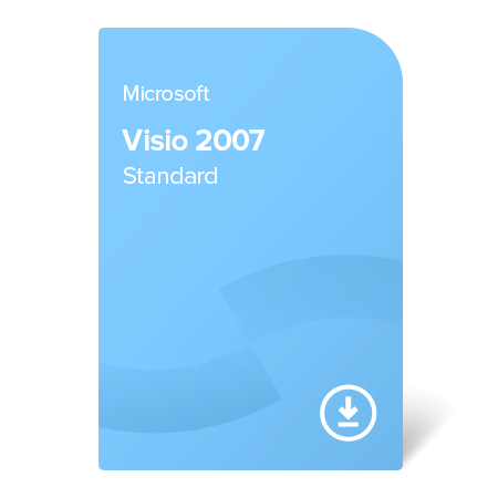 Microsoft Visio 2007 Standard, D86-02751 certificat electronic