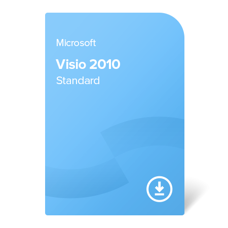 Microsoft Visio 2010 Standard, D86-04533 certificat electronic