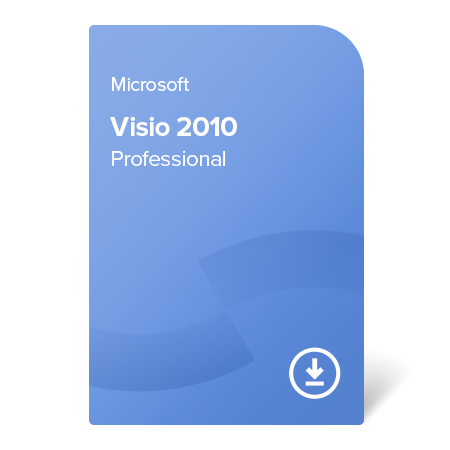 Microsoft Visio 2010 Professional, D87-04973 certificat electronic