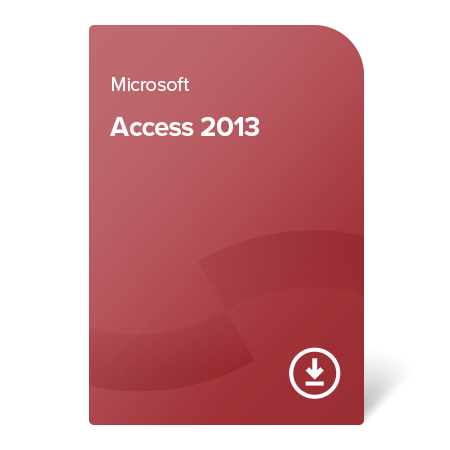 Microsoft Access 2013, 077-06368 certificat electronic