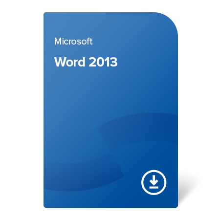 Microsoft Word 2013, 059-08267 certificat electronic