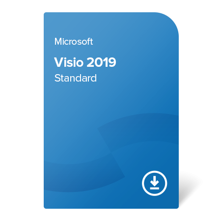 Visio 2019 Standard certificat electronic