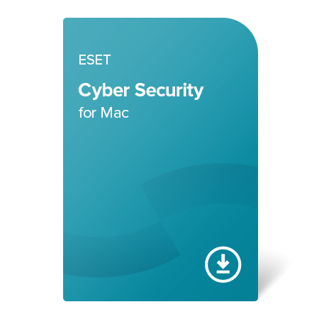 ESET Cyber Security for Mac – 1 an Pentru 1 dispozitiv, certificat electronic