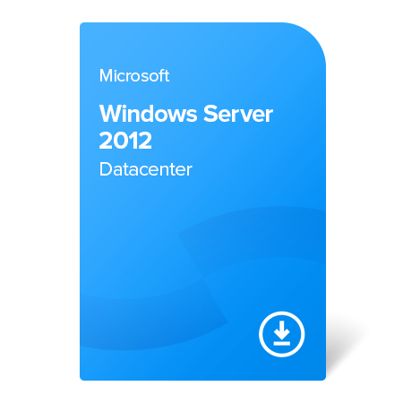 Microsoft Windows Server 2012 Datacenter (2 CPU), P71-07236 certificat electronic