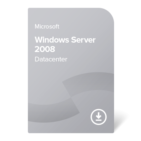 Microsoft Windows Server 2008 Datacenter, P71-05833 certificat electronic