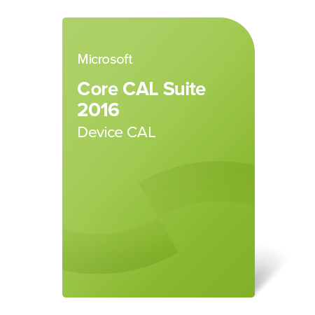 Microsoft Core CAL Suite 2016 Device CAL, A00197 certificat electronic