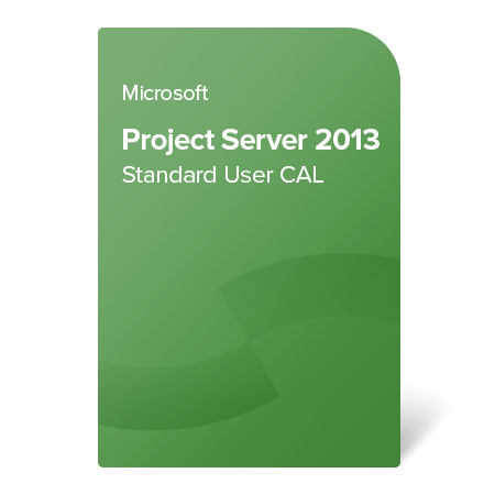 Microsoft Project Server 2013 Standard User CAL OLP NL, H21-03306 certificat electronic