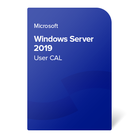 Microsoft Windows Server 2019 User CAL, R18-05768 certificat electronic