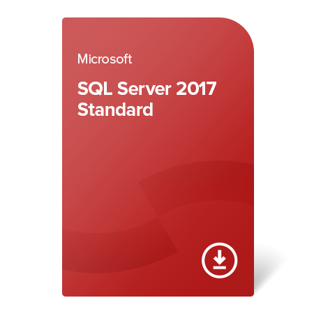 Microsoft SQL Server 2017 Standard (2 cores), 7NQ-01158 certificat electronic