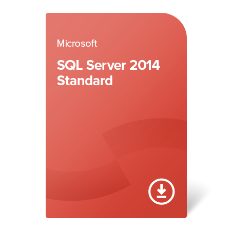 Microsoft SQL Server 2014 Standard, 228-10602 certificat electronic