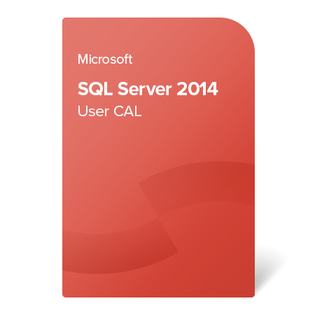 Microsoft SQL Server 2014 User CAL, 359-06322 certificat electronic