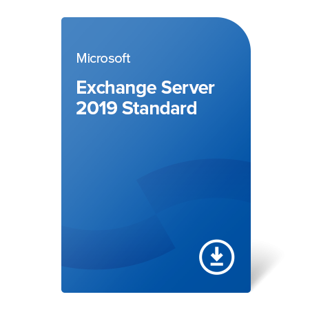 Microsoft Exchange Server 2019 Standard, 312-02303 certificat electronic
