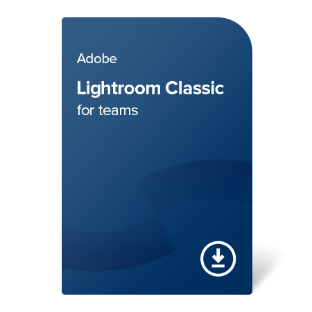 Adobe Lightroom Classic for teams (EN) – 1 an digital certificate
